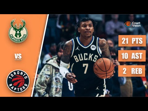 Kevin Porter Jr. - 21 Points, 3 Steals, 10 Assists vs Raptors - 2025-26 Regular Season