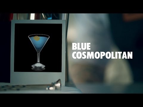 BLUE COSMOPOLITAN DRINK RECIPE - HOW TO MIX