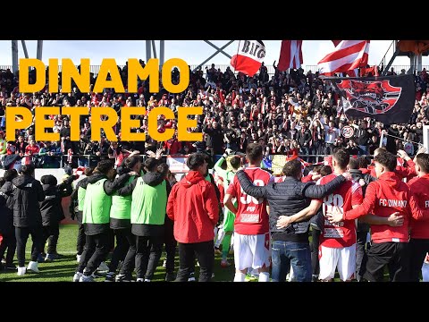 Jucătorii și fanii lui Dinamo au sărbătorit pe gazon calificarea dramatică în play-off-ul Ligii 2