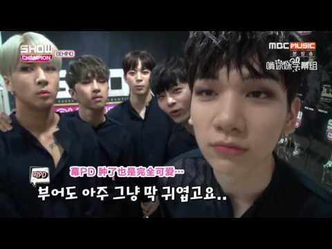 【啃你妹字幕组】160823 show champion behind VIXX  FULL CUT 中字