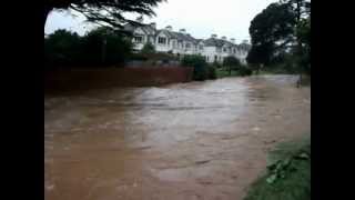 preview picture of video 'Flooding in Sidmouth - 7th July 2012.'