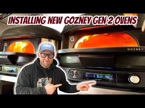 Installing my new Gozney Dome gen 2 ovens in the pizza truck