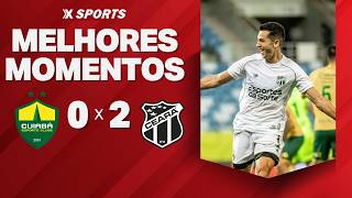 CUIABÁ 0X2 CEARÁ - MELHORES MOMENTOS BRASILEIRÃO SÉRIE B