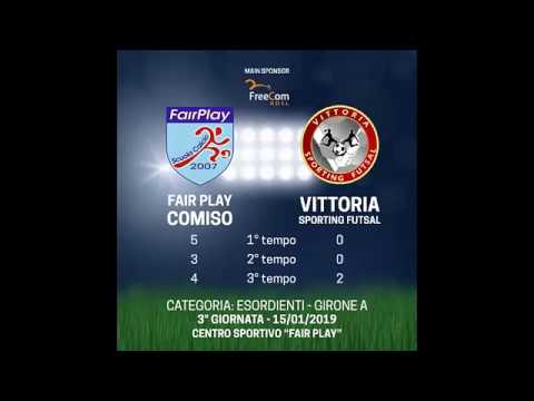 Fair Play Comiso - Vittoria Sporting Futsal - Esordienti - Girone A - 3° Giornata