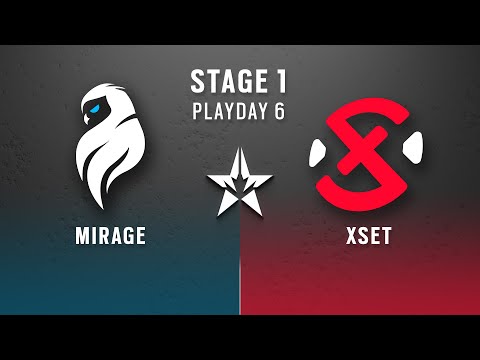 Mirage vs XSET // North American League 2022 - Stage 1 - Playday #6