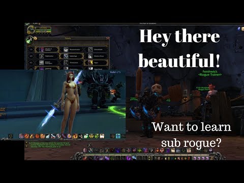 Subtlety Rogue Talent and Rotation PvP Guide 7.3 .2