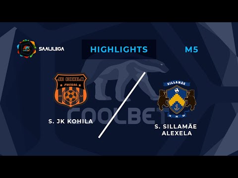 JK Kohila - Sillamäe Alexela. Coolbet Saaliliiga. MD 5. Highlights