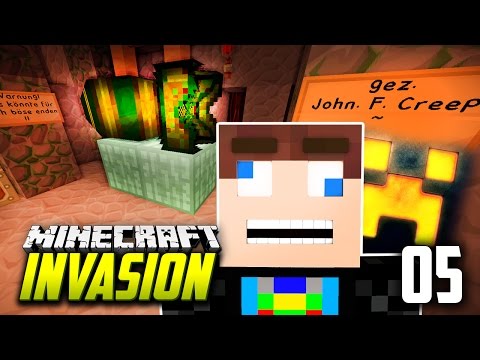 GommeHD -  Minecraft INVASION #05 - NUCLEAR BOMB FIND!  + Who the... is THAT?  - Invasion mod [Community Projekt]
