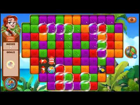 Lost Island Blast Adventure Level 1861 - NO BOOSTERS 🏝️ | SKILLGAMING ✔️