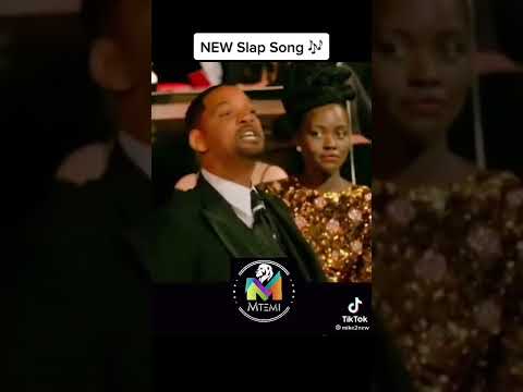 NEW Slap Song🎶🤣 #OscarsSlap #fyp #hewasntready #willsmith #chrisrock #Slap #comedy Credit To: #MTEMI