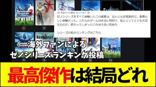 【ゼノシリーズ】ゼノシリーズ全作プレイした外国人「最高傑作はゼノブレ3」発言にファンが大論争状態に