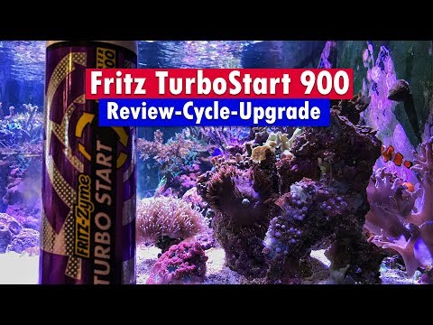 Fritz Turbo Start 900 Review - aquarium cycle and Reef Tank Transfer /  upgrade!