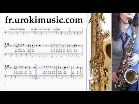 Cours de Saxophone (Ténor) Lady Gaga, Bradley Cooper - Shallow Tuto Partitions um-i829