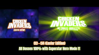 CI3 - CI4 (Easter Edition) - All Bosses 100% with Superstar Hero Mode !!!