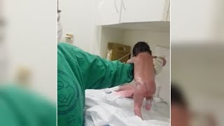Newborn Baby Walking | Amazing Video