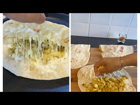 Chicken and Mozzarella Fajitas