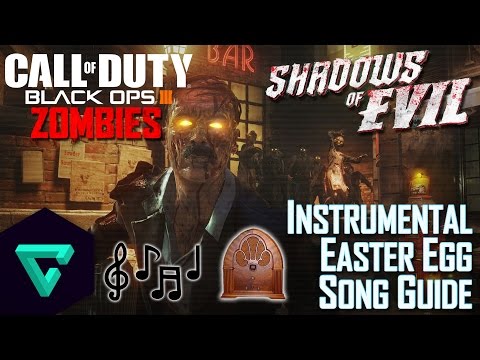 "Shadows of Evil" Instrumental Easter Egg Song - Call of Duty: Black Ops III Zombies (1080p60fps)