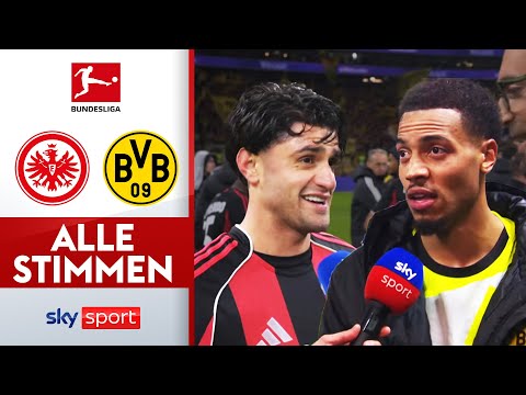 ALLE STIMMEN | Eintracht Frankfurt - Borussia Dortmund | Bundesliga Interviews 2025/26