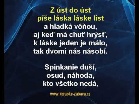Pavol Habera - Love song (karaoke KLIP)