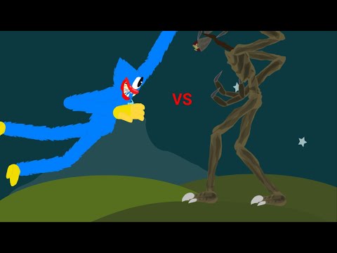 Huggy Wuggy vs Siren Head