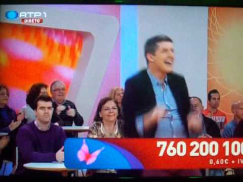 Apresentação no programa Praça da Alegria