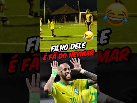 O FILHO DO SÉRGIO RAMOS É FÃ DO NEYMAR😂