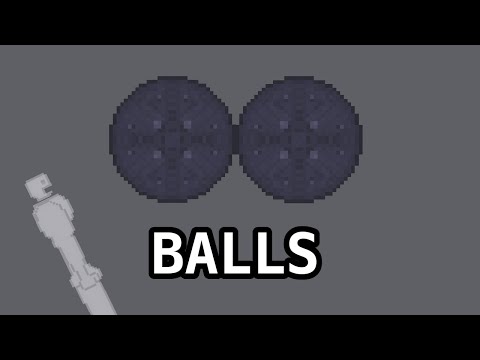 balls. | Buff Human vs Giant Balls (People Playground #68)