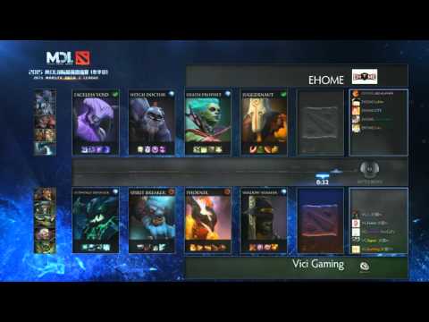 Vici Gaming vs EHOME - Game 2 - MDL LAN WB Semi - KotLGuy & GoDz