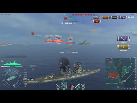 World of Warships - Old AP secondaries #shorts