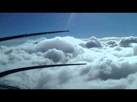 Just a little flight above the clouds south of Las Vegas