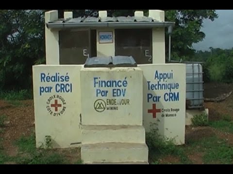 Société/Hiré: La minie d'or d'Agbaou offre des équipements communautaires