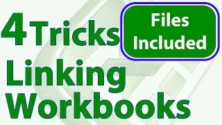 4 Tricks for Linking Workbooks in Excel