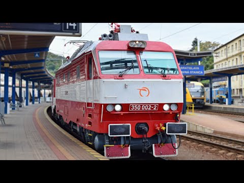 ZSSK 350.002 RETRO ● Bratislava hlavná stanica