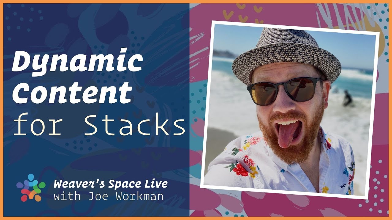 Revitalize Your Website: Dynamic Content with Stacks  Weaver's Space - No Code Web Design using Stacks 2.61K subscribers