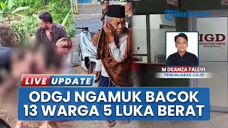 Warga Cimara Hilir Purwakarta Digegerkan ODGJ Ngamuk, Pakai Golok Bacok 13 Orang dan 5 Luka Serius