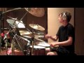 Drummer Timothy Java tracking drums on My Surrender by Four Letter Lie featuring Jesse Barrera.