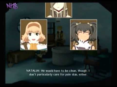 Tales of the Abyss Skit 100 - Showers Are Awesome! - Girl Talk