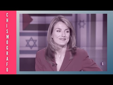 Un momento inédito entre Letizia y Urdaci recuperado por el programa 'Viaje al centro de la tele'