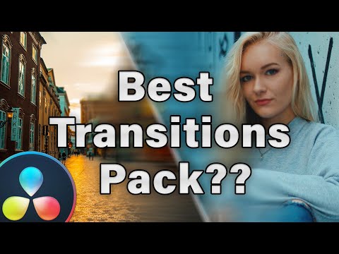 The BEST Davinci Resolve Transitions Pack YET? - R.Visuals Review!