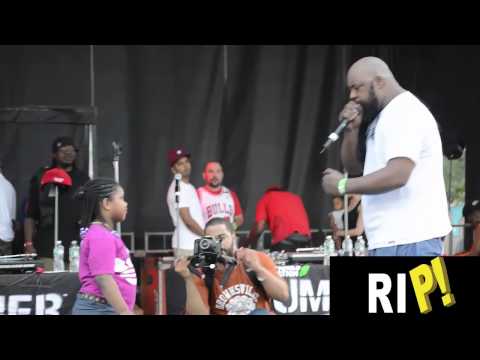 Sean Price & His Daughter at Duck Down BBQ 2015 (Live)