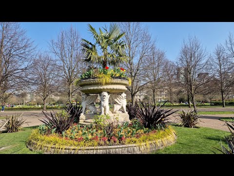 Walk in Regent's Park on a beautiful sunny day | London Parks | Sights and Sounds
