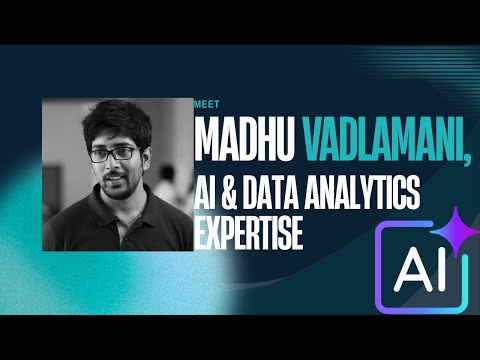 Meet Madhu Vadlamani | The Data Speaker & AI Visionary