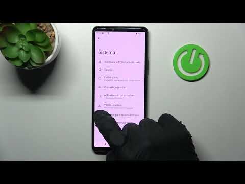 Activar las opciones para desarrolladores en SONY Xperia 10 V