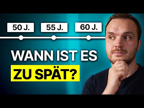 Investing from age 50: Is it already too late?