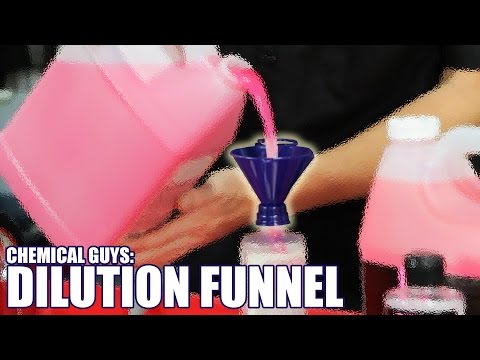 How to Pour Without Spilling - Chemical Guys EZ Fill Funnel and Gallon Pump