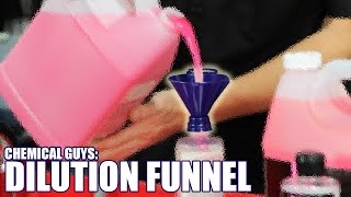 How to Pour Without Spilling - Chemical Guys EZ Fill Funnel and Gallon Pump