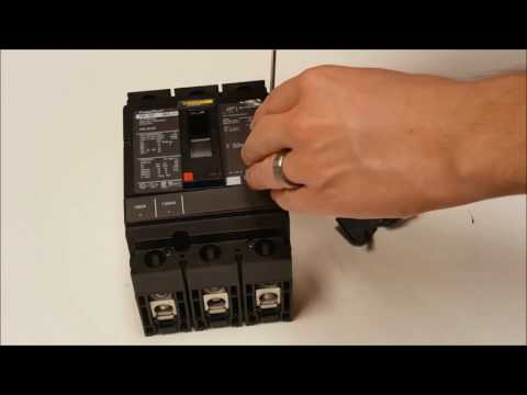Video: How is the alarm switch (SD), overcurrent trip switch (SDE), and auxiliary switch (OF) installed on PowerPacT H and J frame breakers?