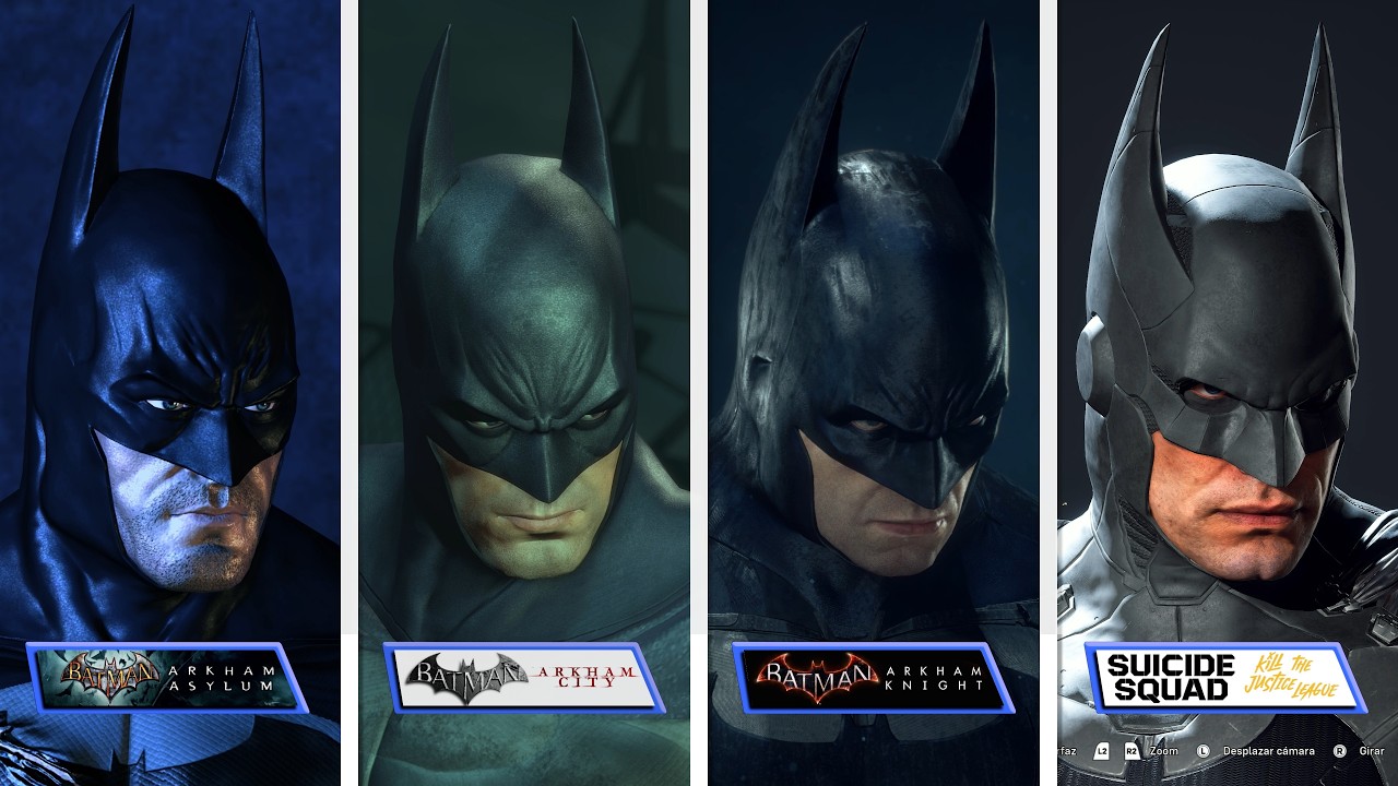 Batman Arkham Saga | Characters & Villains | Models Comparison | 2009 - 2024
