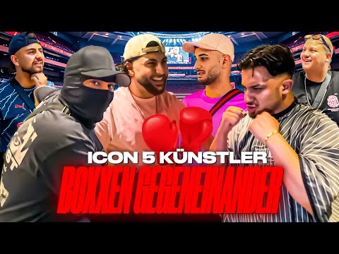 ICON 5 KÜNSTLER BOXXEN GEGENEINANDER! 🥊😱 ICON 5 COMEBACK VLOG 3 🇨🇾