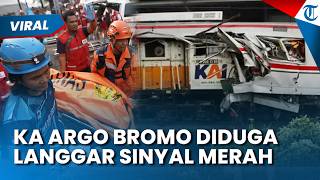 KNKT Diminta Investigasi Kecelakaan KA Argo Bromo vs KRL, Pengamat Soroti Dugaan Pelanggaran Sinyal